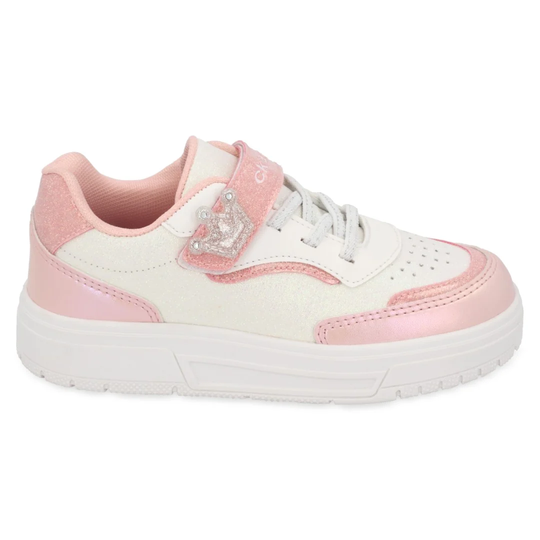 TENIS CASUAL BLANCO CON ADORNO 15109 - Image 2