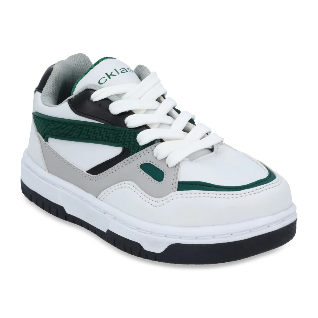 TENIS CASUAL BLANCO CON ADORNO 29609