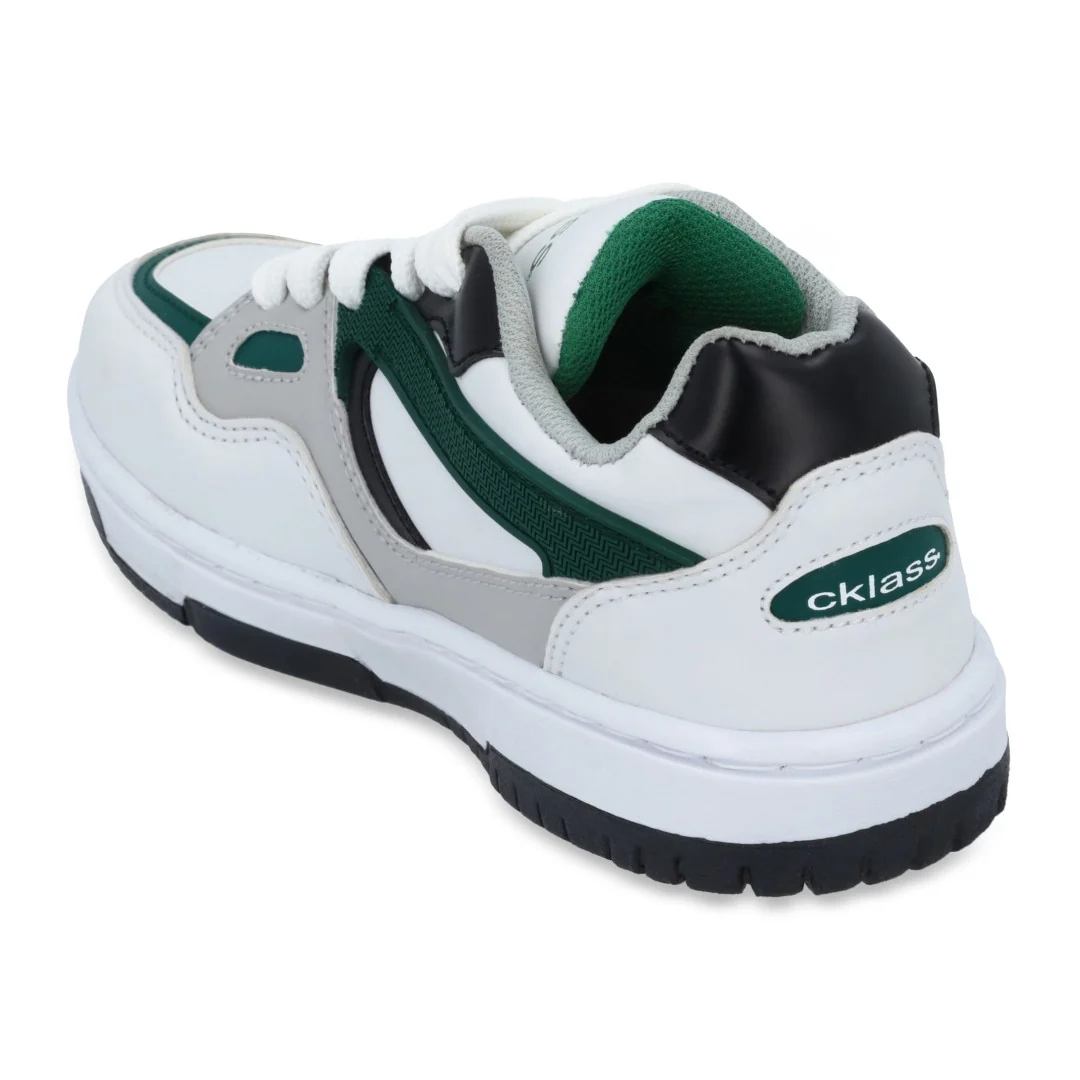 TENIS CASUAL BLANCO CON ADORNO 29609 - Image 2