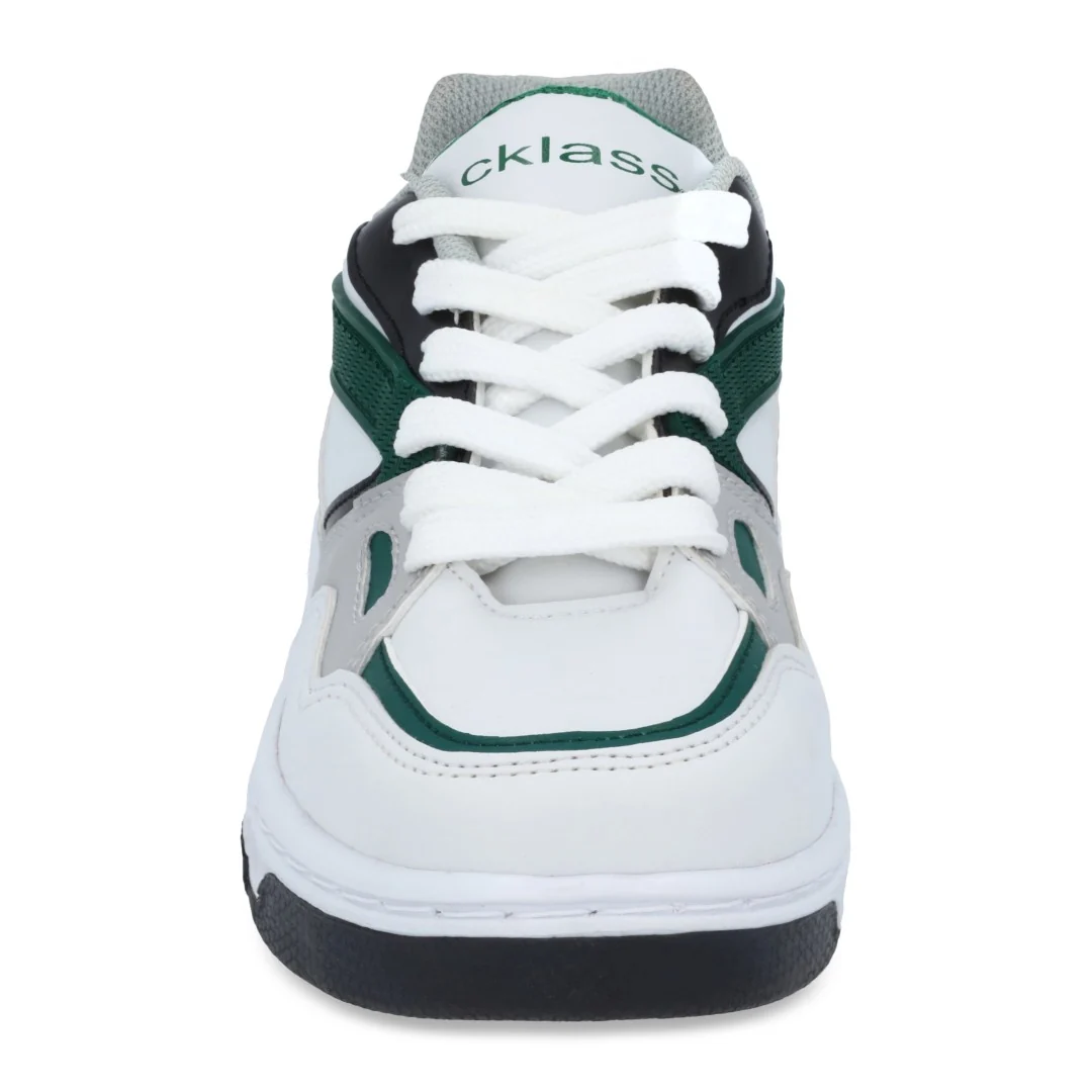 TENIS CASUAL BLANCO CON ADORNO 29609 - Image 3