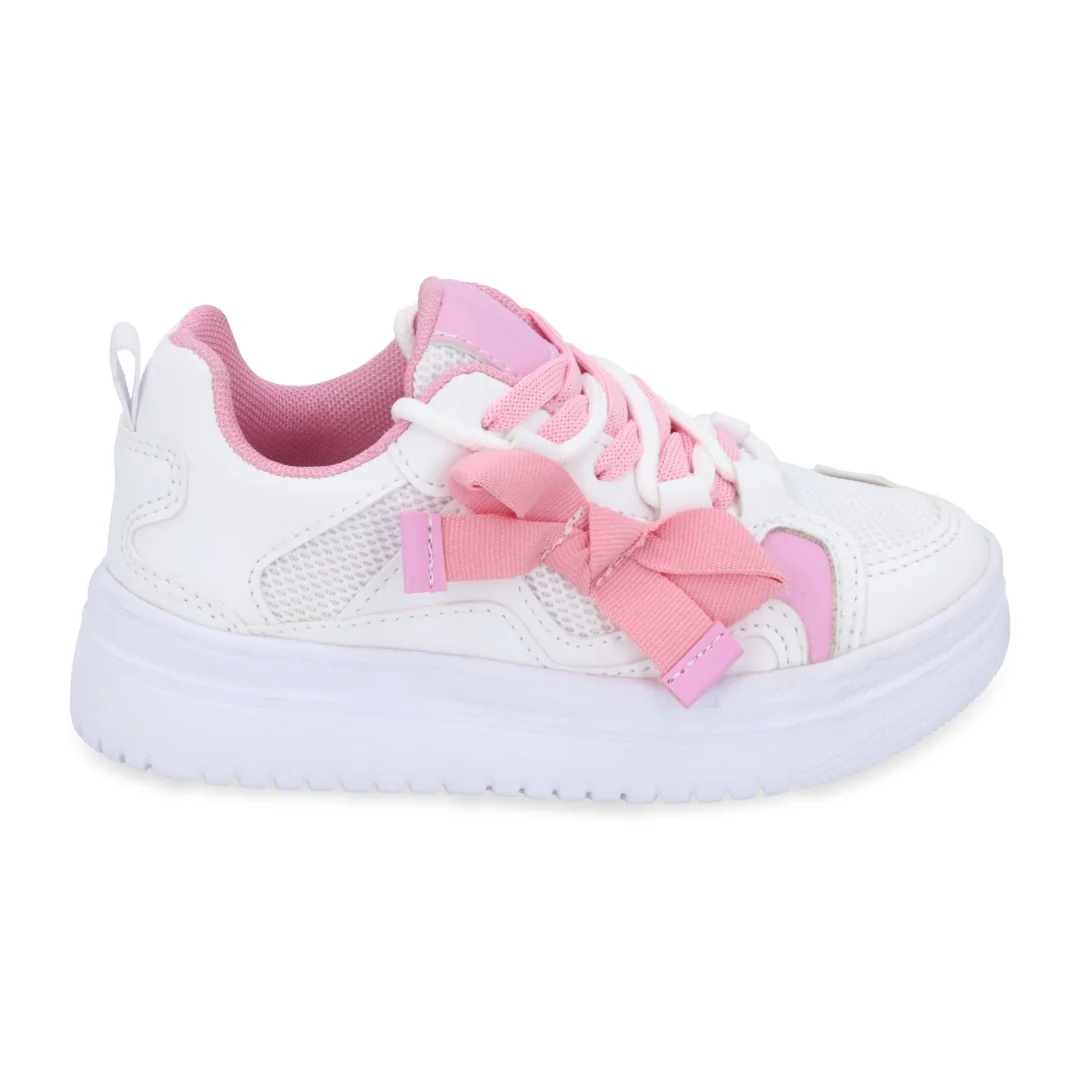 TENIS CASUAL BLANCO CON ADORNO 34695 - Image 2
