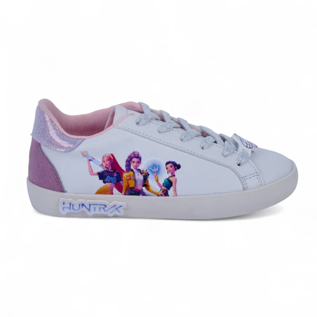 TENIS CASUAL BLANCO CON ESTAMPADO 06110 - Image 2