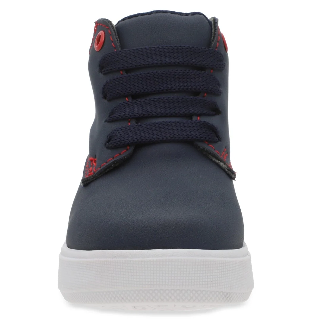TENIS CASUAL BLANCO Y TENIS ABOTINADO MARINO DUO 711 - Image 12