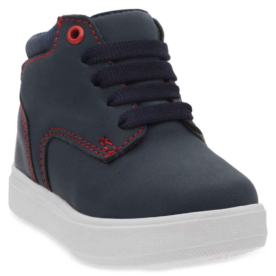 TENIS CASUAL BLANCO Y TENIS ABOTINADO MARINO DUO 711 - Image 8