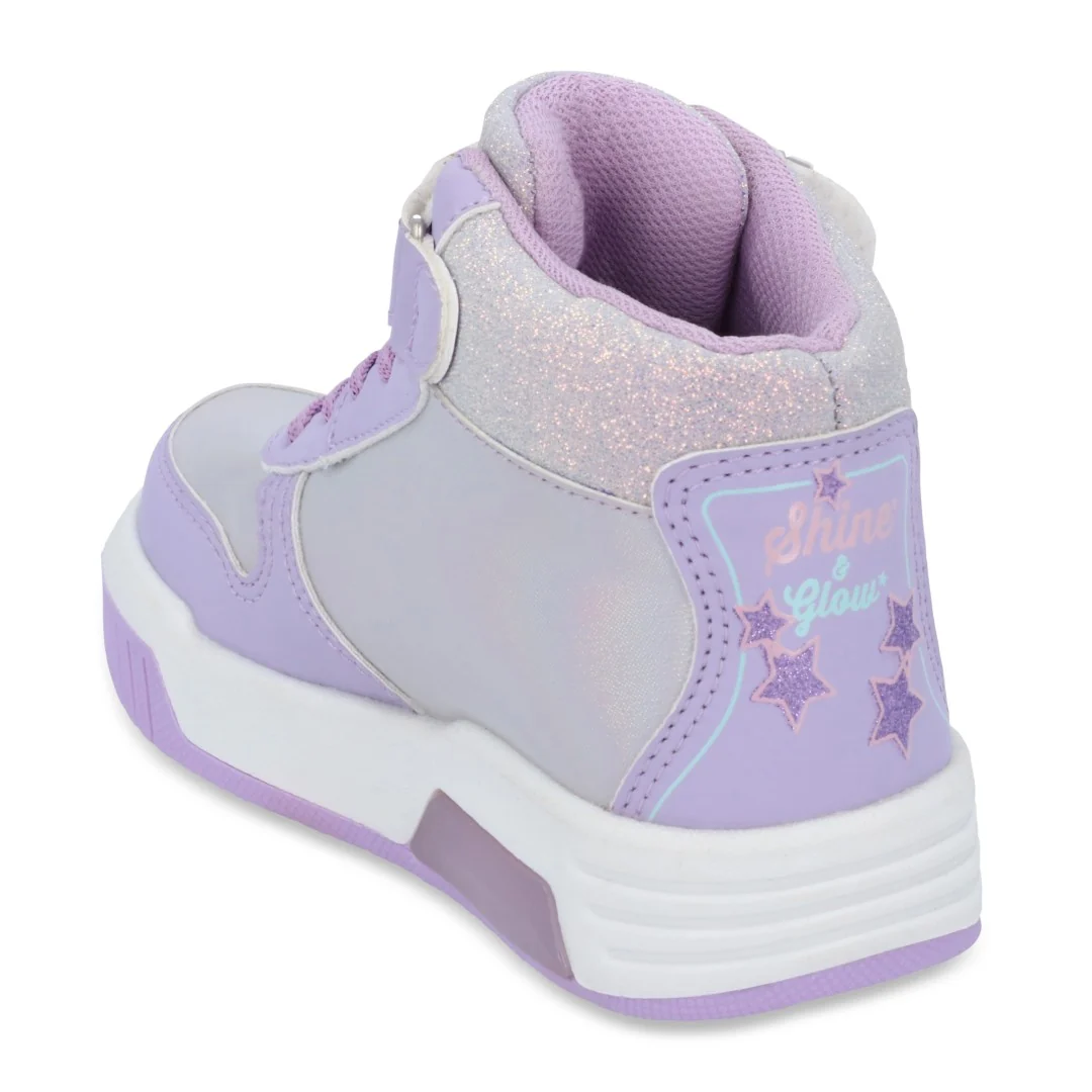 TENIS CASUAL LILA CON ADORNO 03889 - Image 4