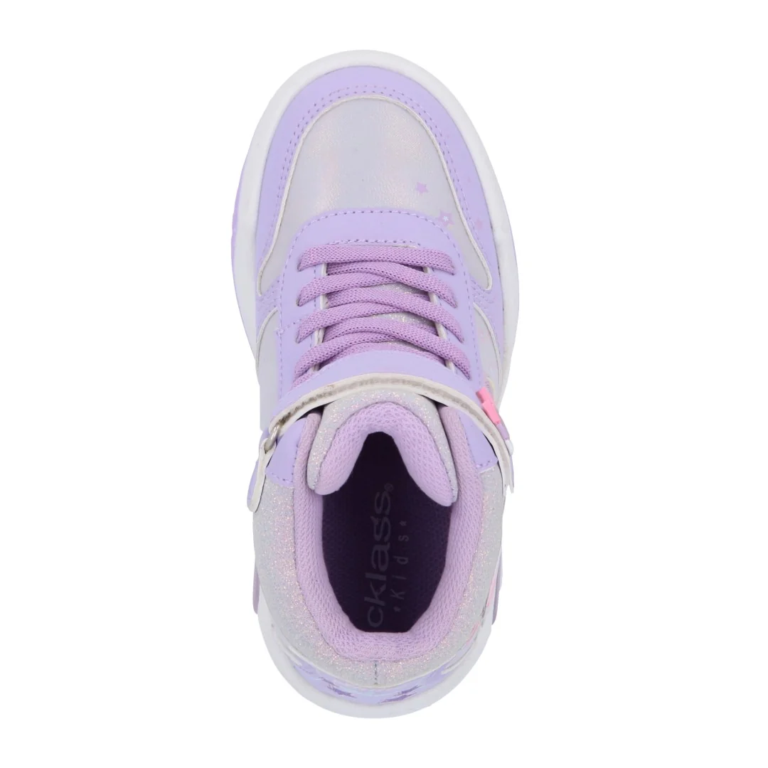 TENIS CASUAL LILA CON ADORNO 03889 - Image 5