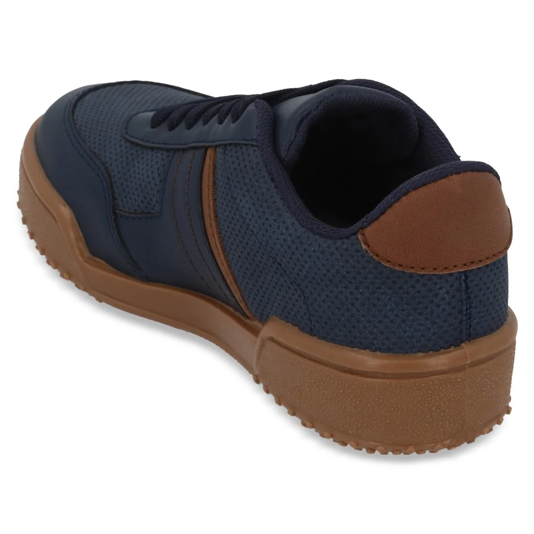 TENIS CASUAL MARINO Y MIEL DUO719 - Image 10