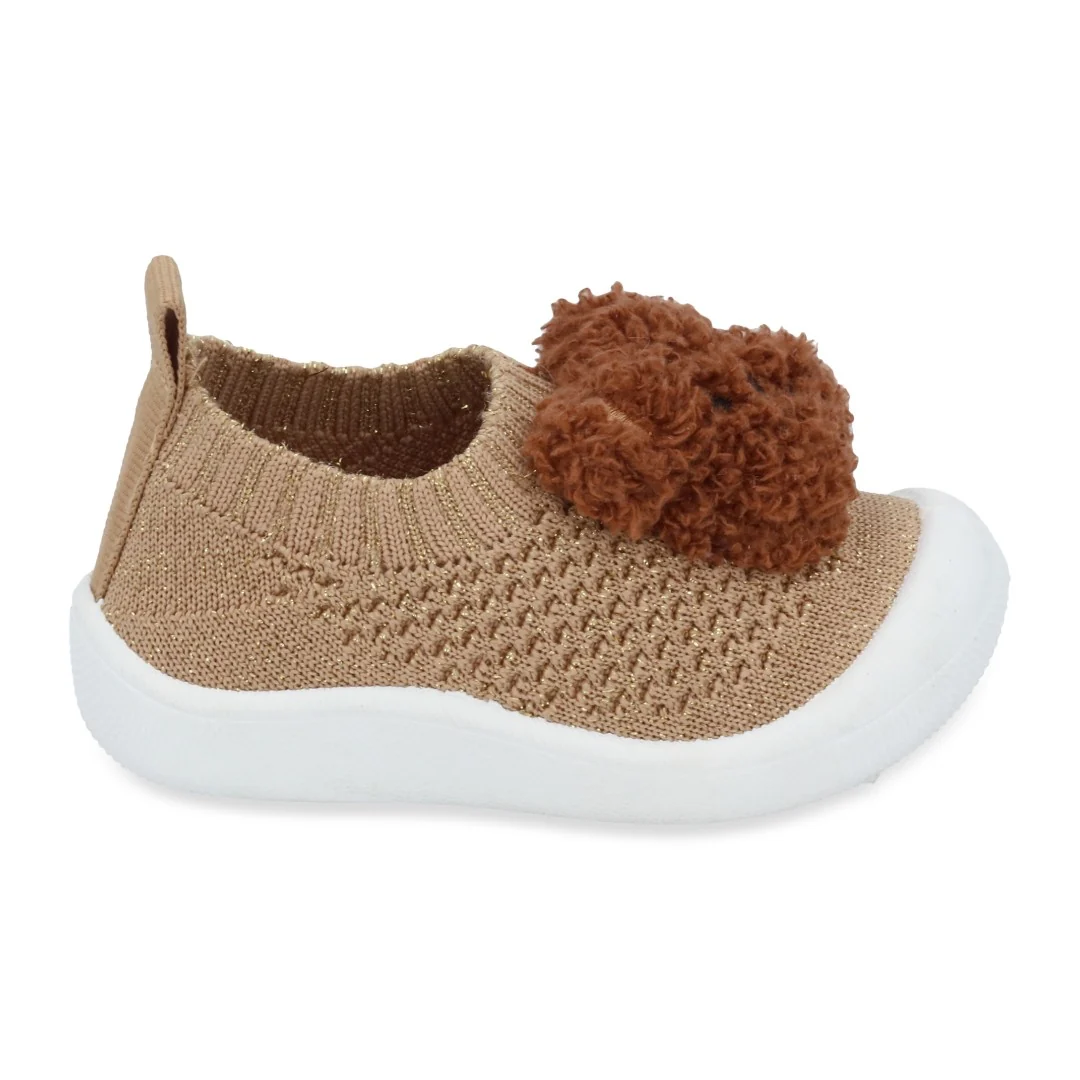 TENIS CASUAL MIEL CON ADORNO 71925 - Image 2