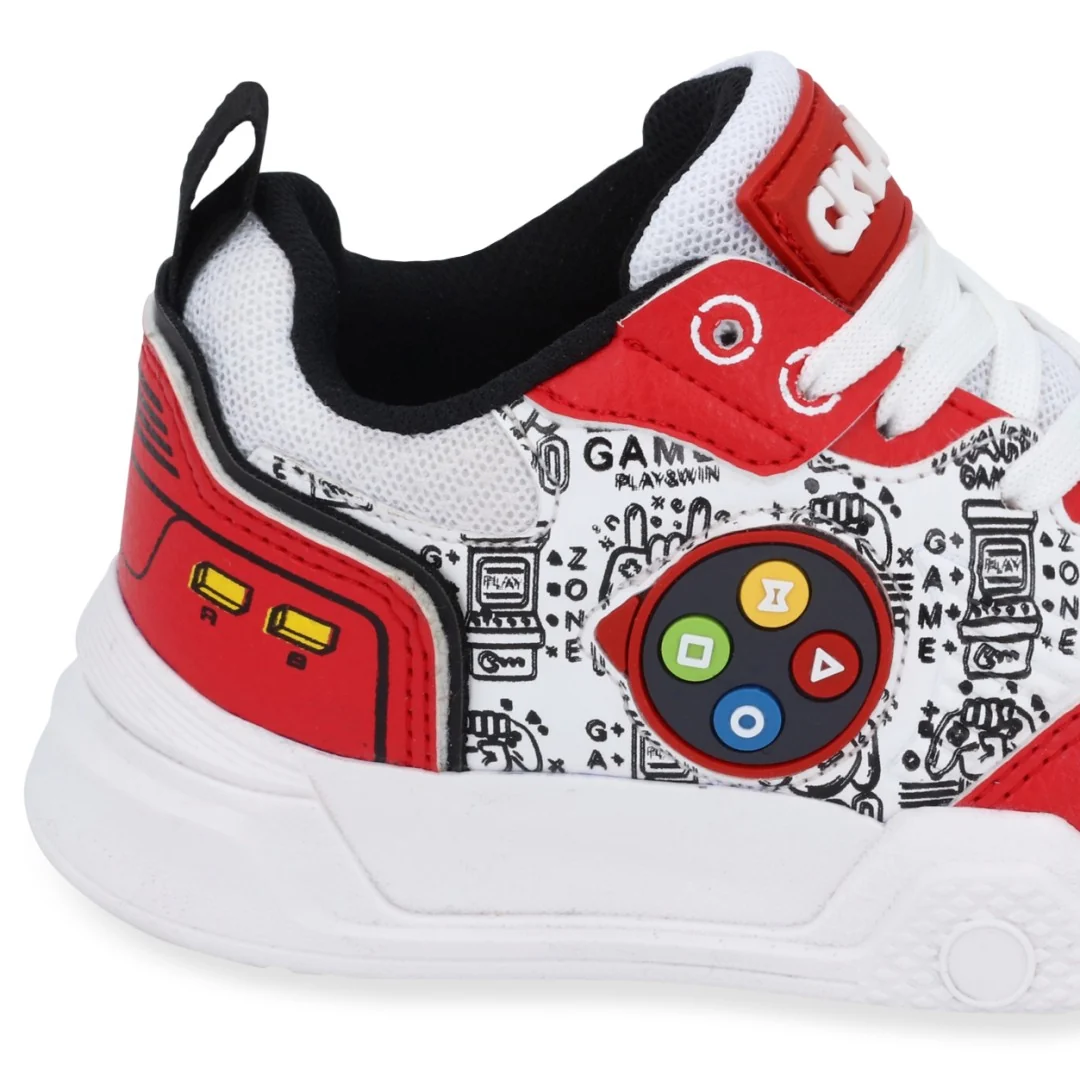 TENIS CASUAL MULTICOLOR CON ADORNO 03887 - Image 5