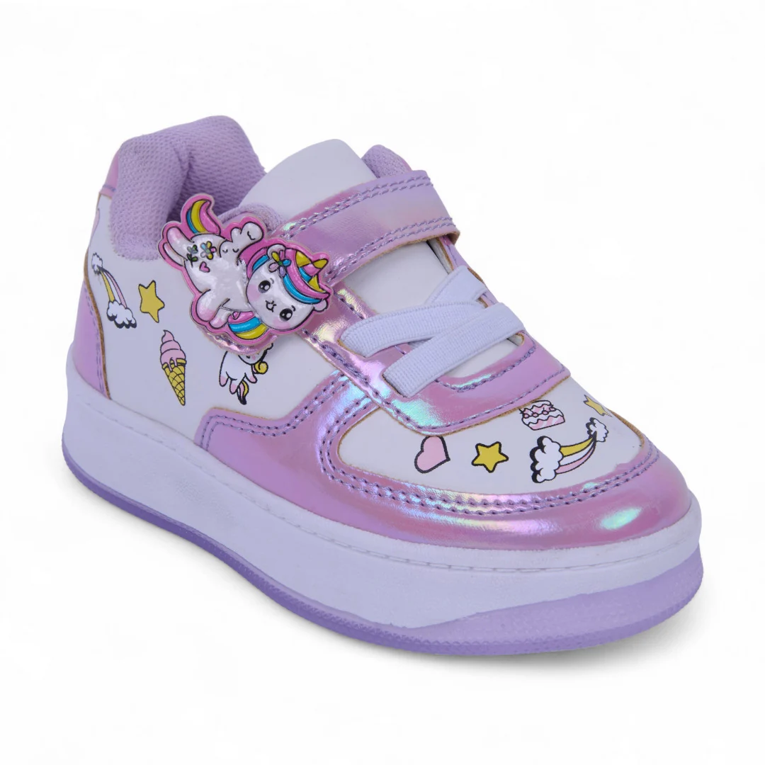 TENIS CASUAL MULTICOLOR CON ESTAMPADO 72226