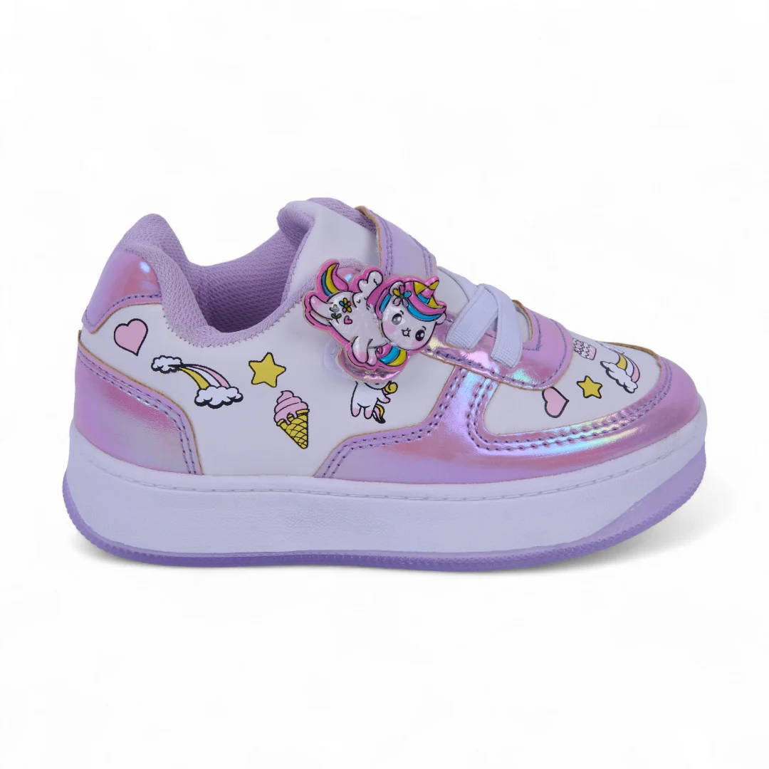 TENIS CASUAL MULTICOLOR CON ESTAMPADO 72226 - Image 2