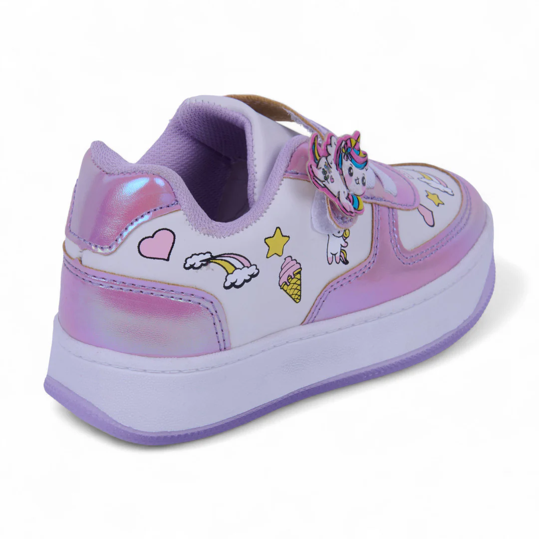 TENIS CASUAL MULTICOLOR CON ESTAMPADO 72226 - Image 3