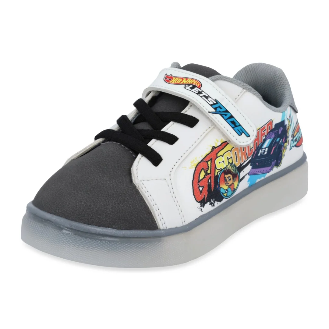 TENIS CASUAL MULTICOLOR DE HOT WHEELS 09786