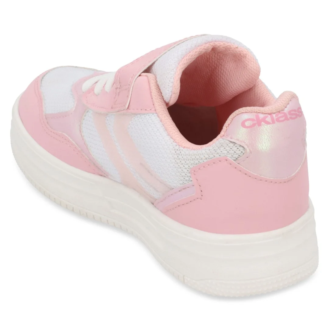 TENIS CASUAL MULTICOLOR Y ROSA CON ADORNO DUO 735 - Image 4