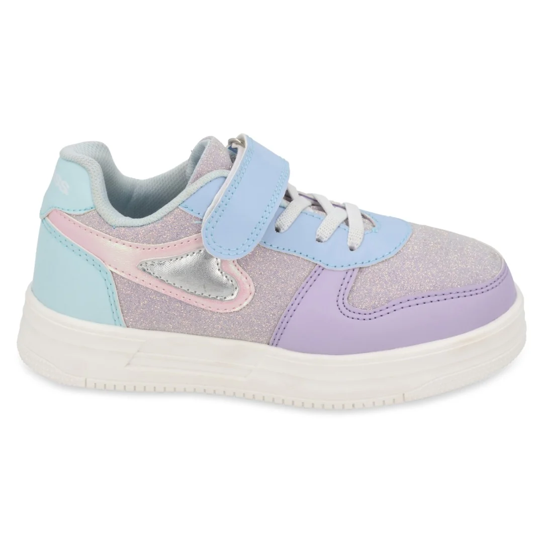 TENIS CASUAL MULTICOLOR Y ROSA CON ADORNO DUO 735 - Image 9