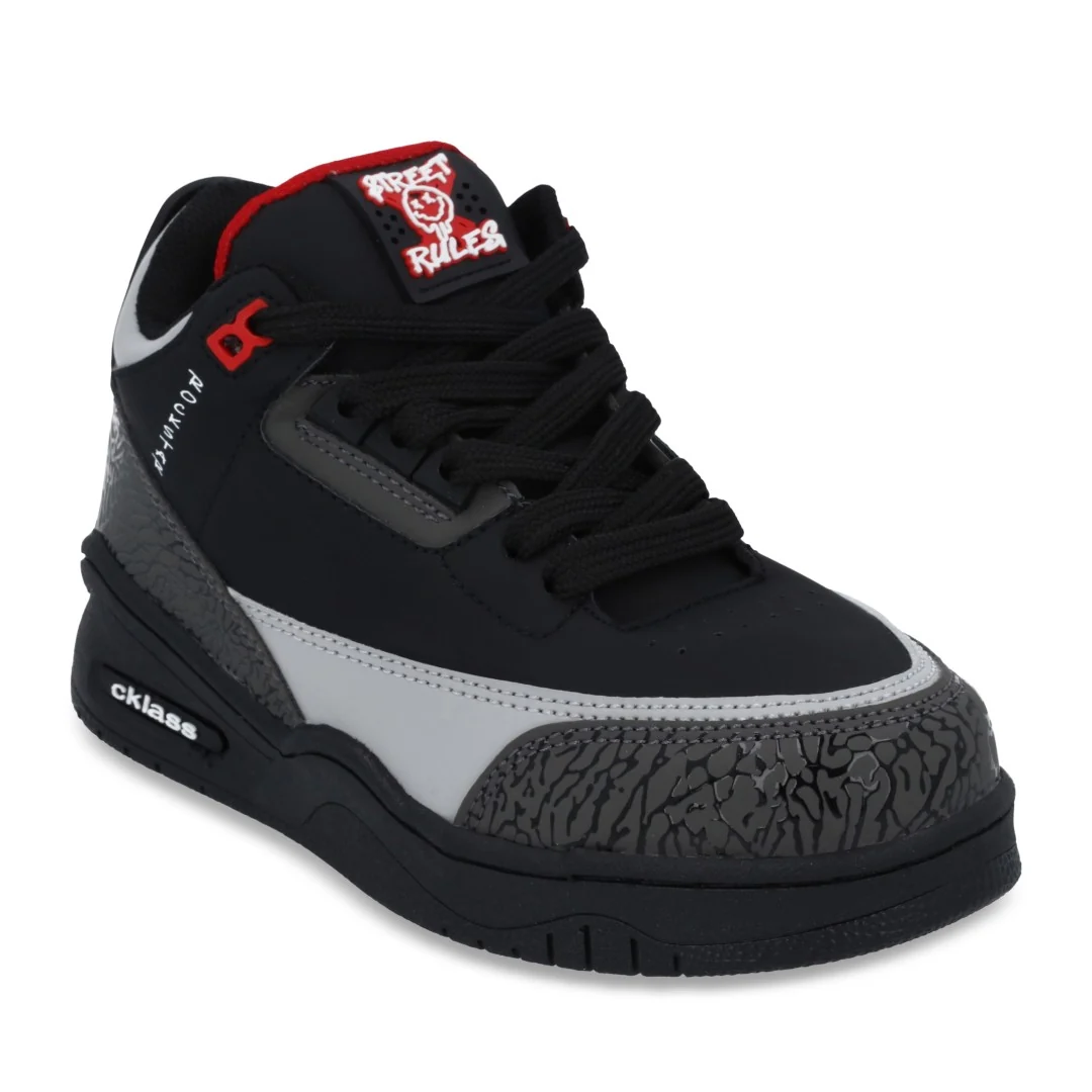 TENIS CASUAL NEGRO CON ADORNO 29610 - Image 6