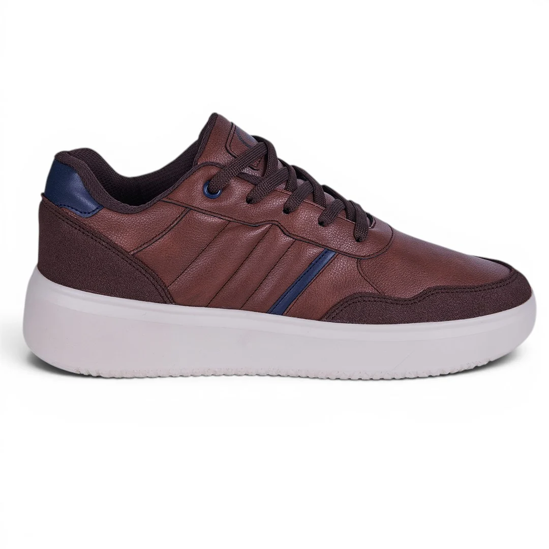 TENIS CASUAL SUELA AMPLIA CAFÉ 33834 - Image 2