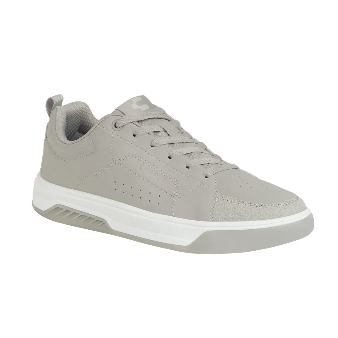 TENIS CHARLY GRIS 68182