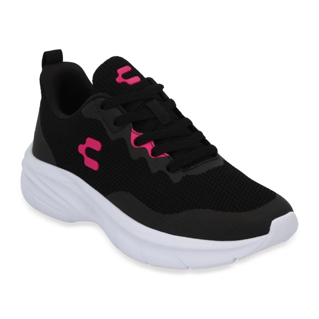 TENIS CHARLY MUJER NEGRO 68103