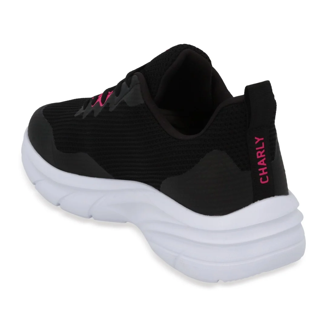TENIS CHARLY MUJER NEGRO 68103 - Image 4