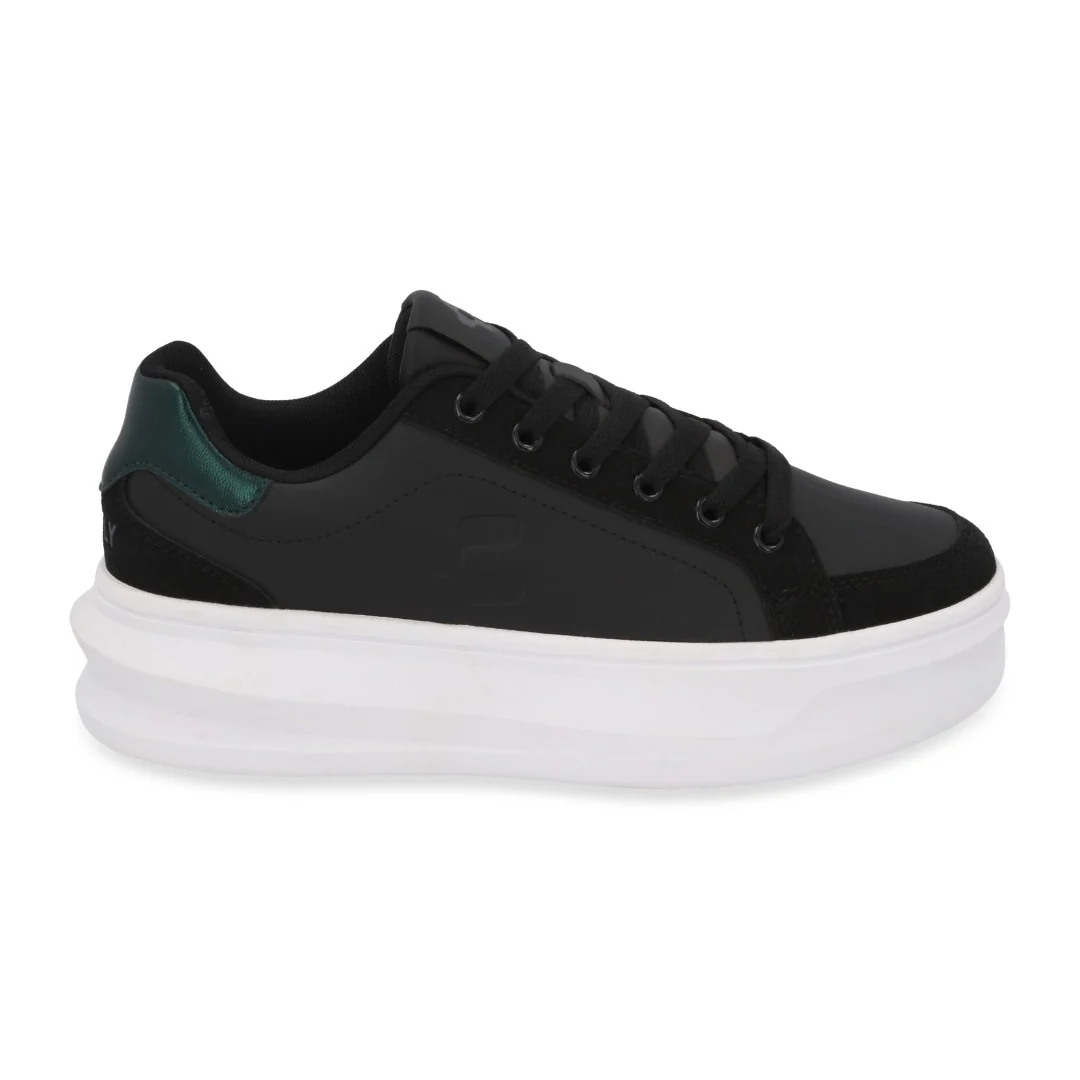 TENIS CHARLY MUJER NEGRO 68109 - Image 2