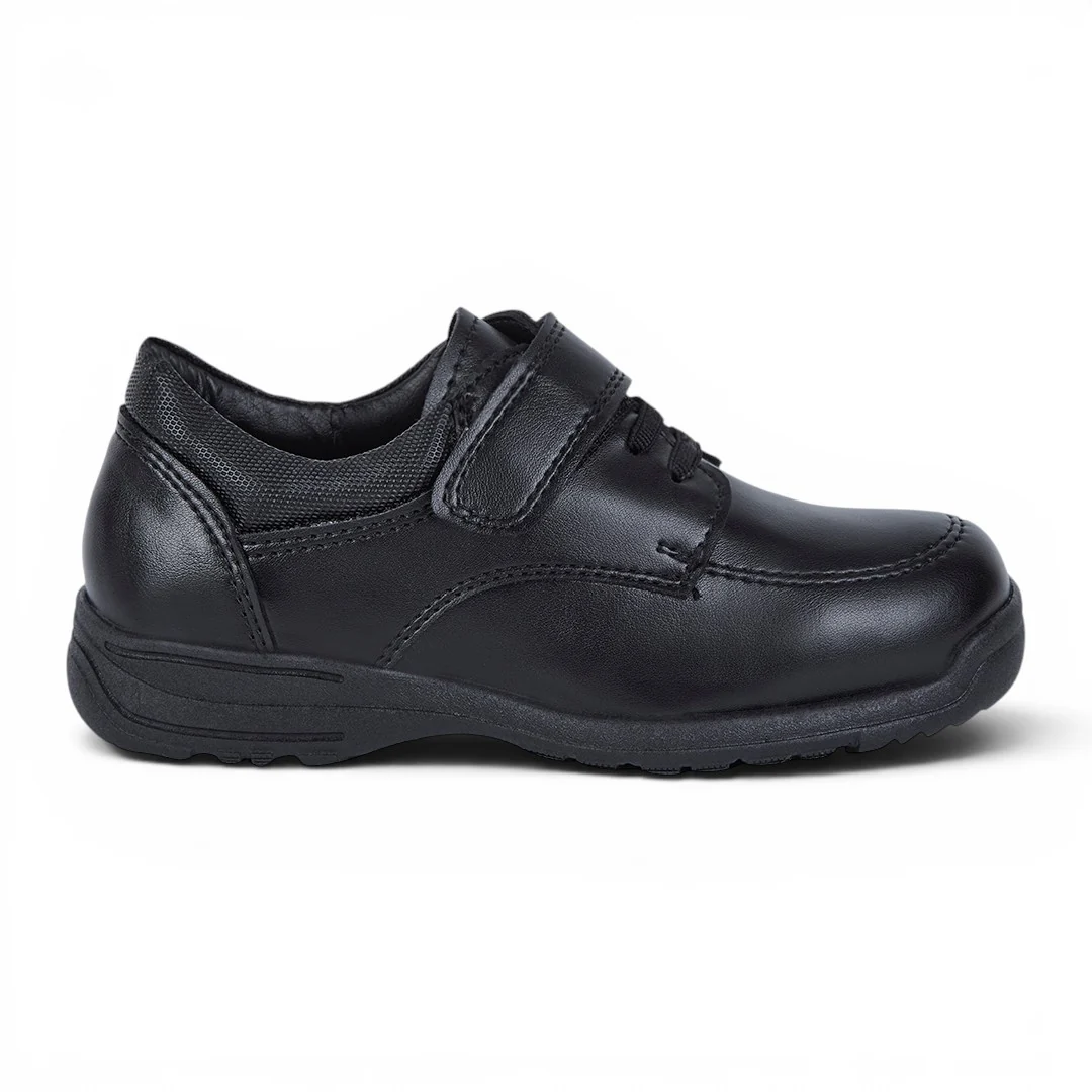TENIS CONTACTEL AGUJETAS DISEÑO LISO NEGRO 35578 - Image 2