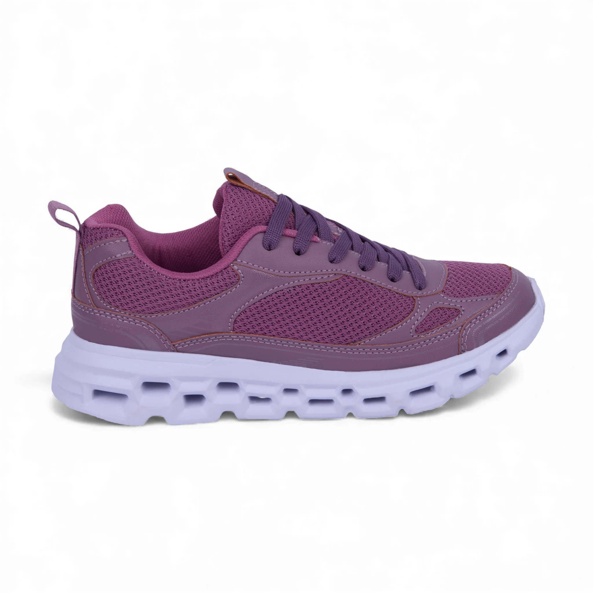 TENIS DAMA MAUVE TEXTIL 06291 - Image 2