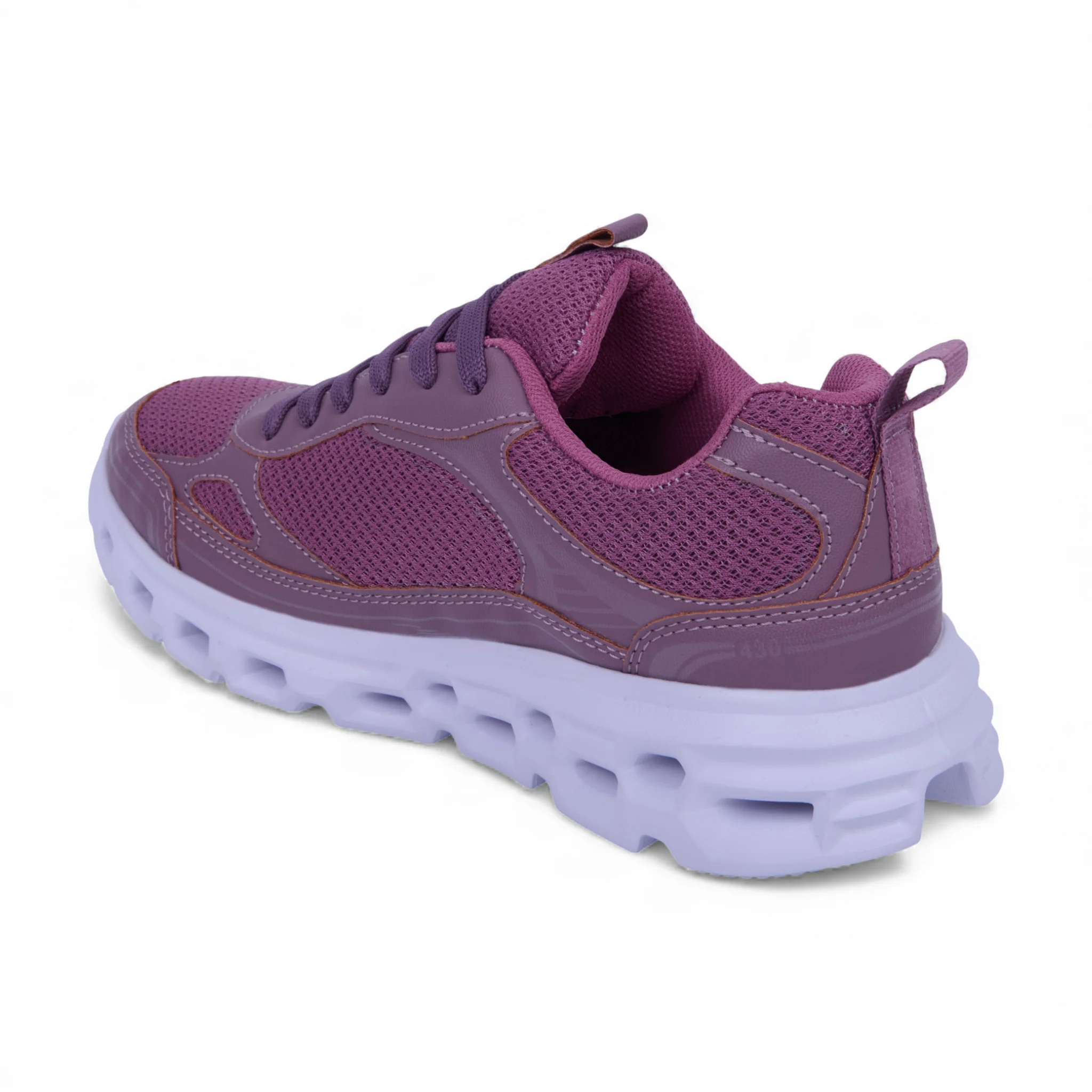 TENIS DAMA MAUVE TEXTIL 06291 - Image 3