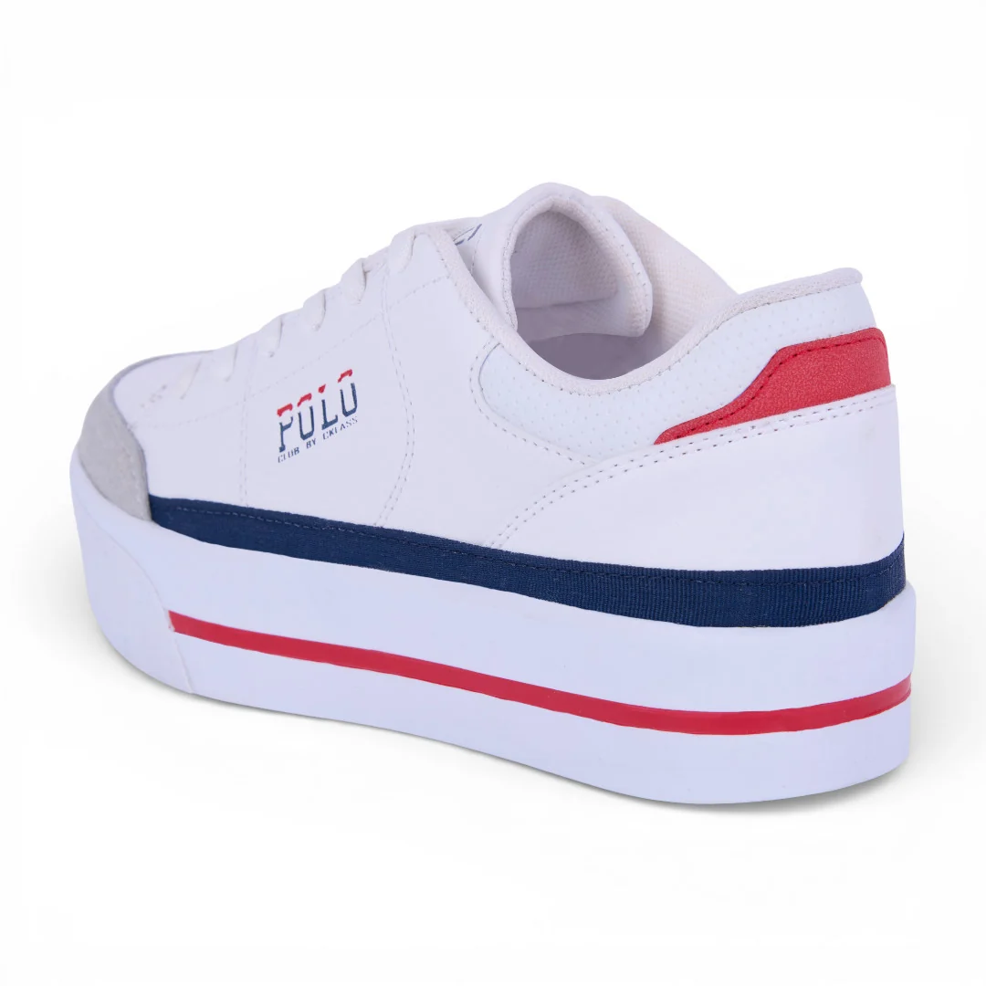 TENIS DAMA POLO BY CKLASS blanco 66162 - Image 3