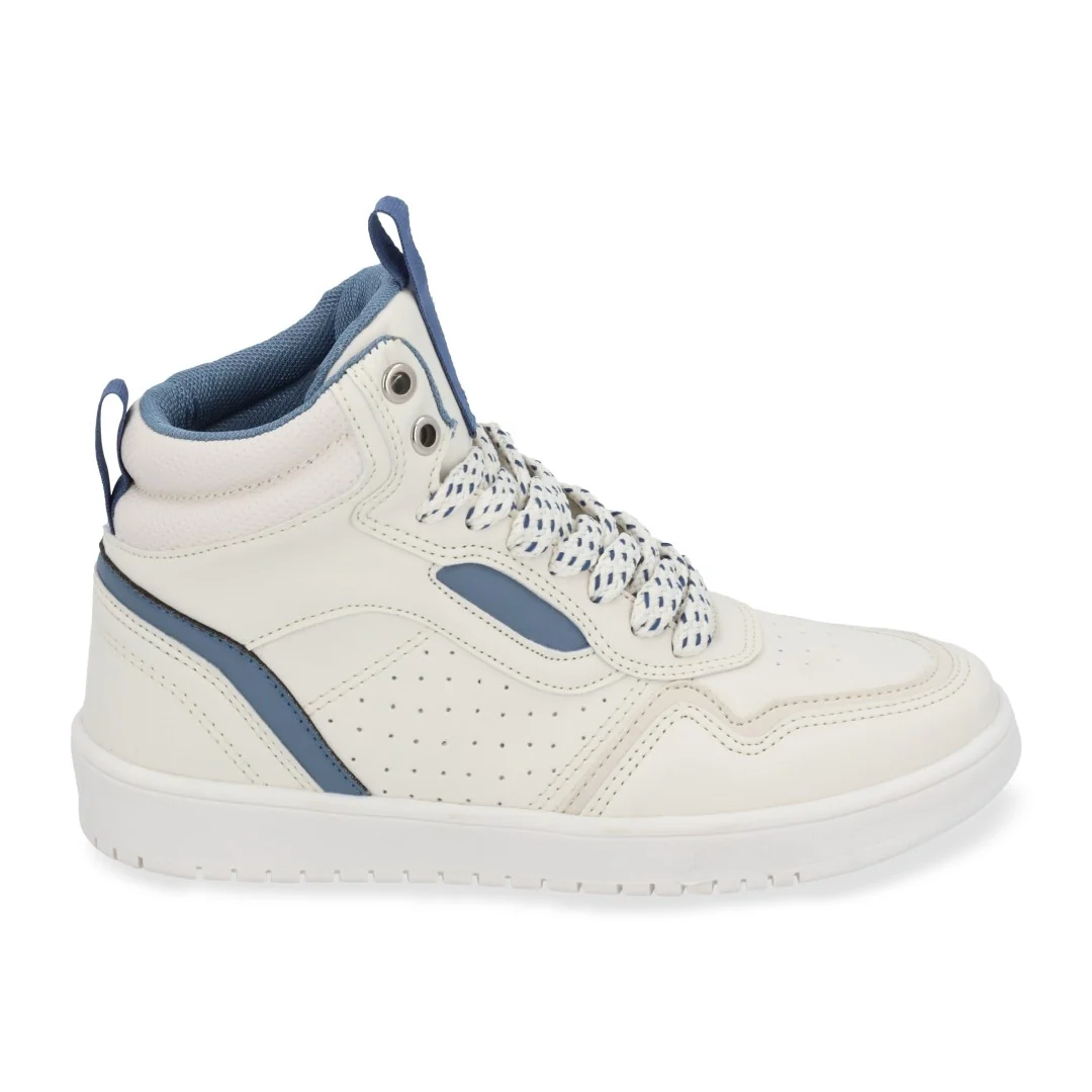 TENIS DE BOTA CASUAL MUJER HUESO 56472 - Image 2