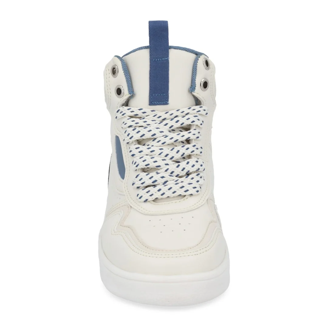 TENIS DE BOTA CASUAL MUJER HUESO 56472 - Image 4