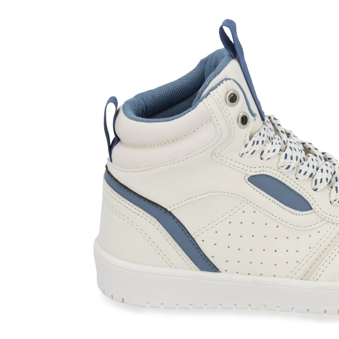TENIS DE BOTA CASUAL MUJER HUESO 56472 - Image 6