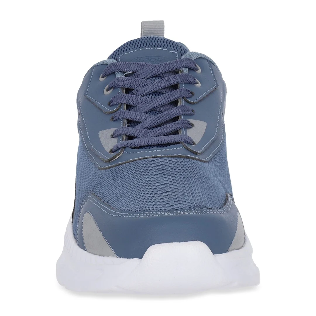 TENIS DE PISO AZUL TEXTIL 56577 - Image 5