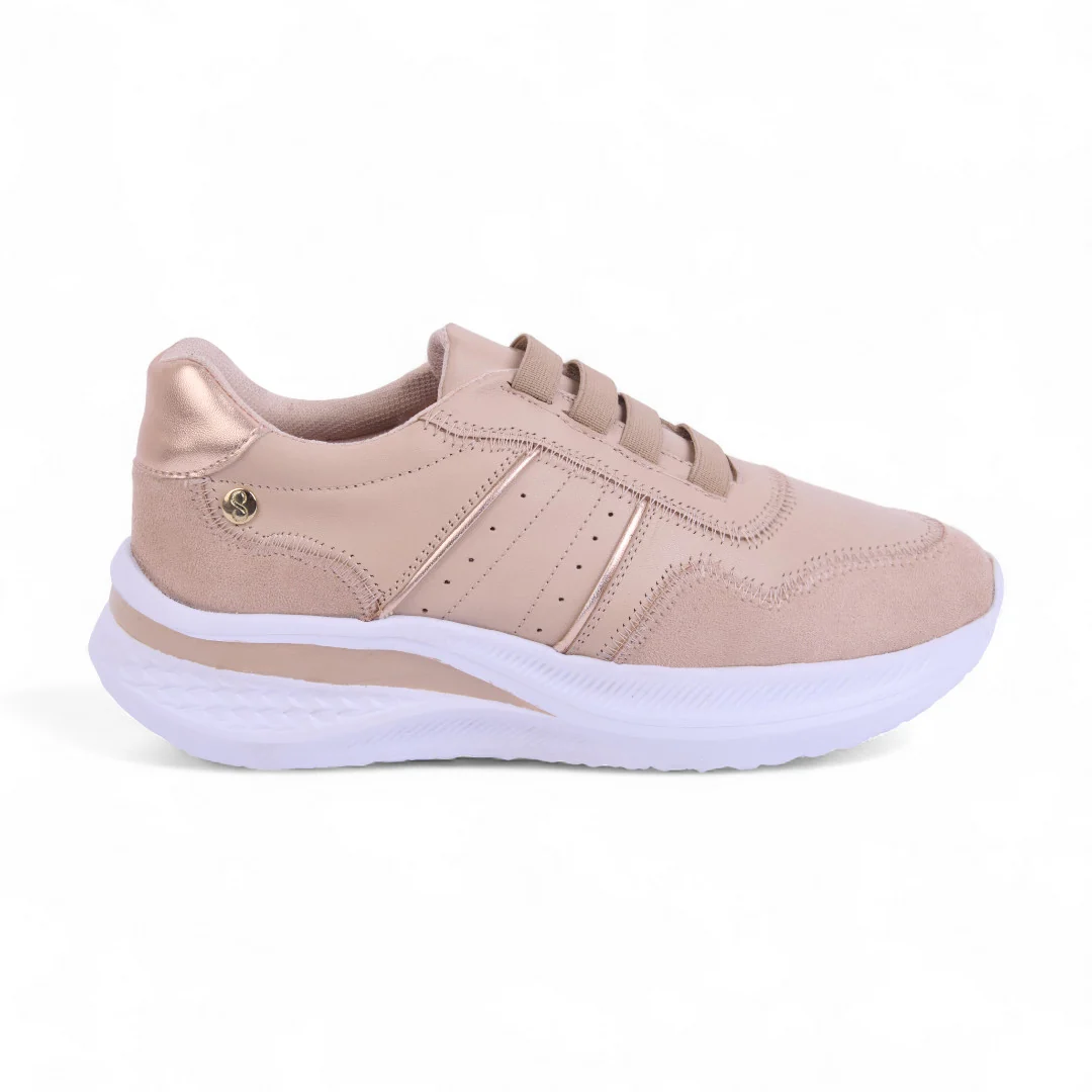 TENIS DE PISO BEIGE ELÁSTICO 03332 - Image 2
