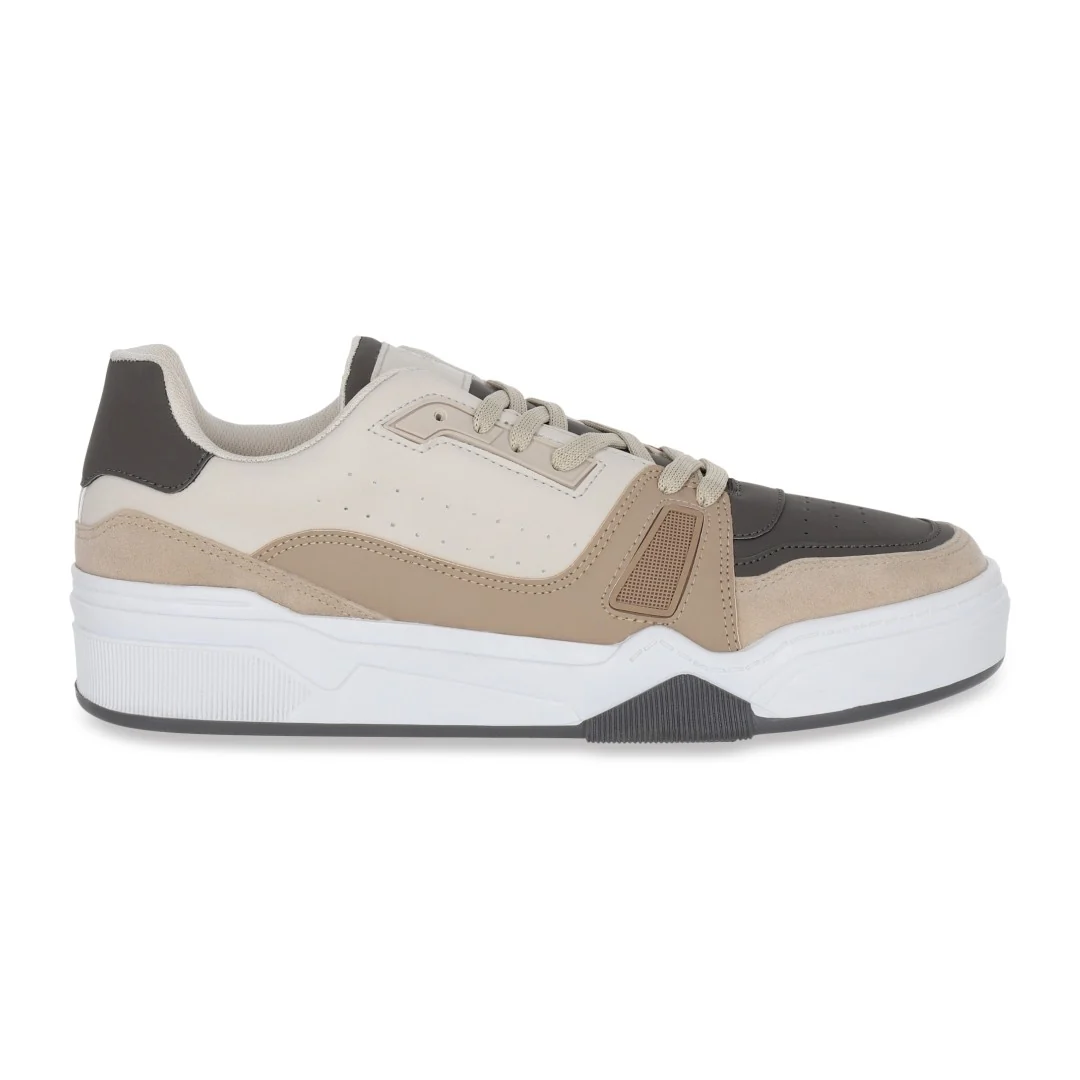 TENIS DE PISO BEIGE SINTÉTICO 52802 - Image 2
