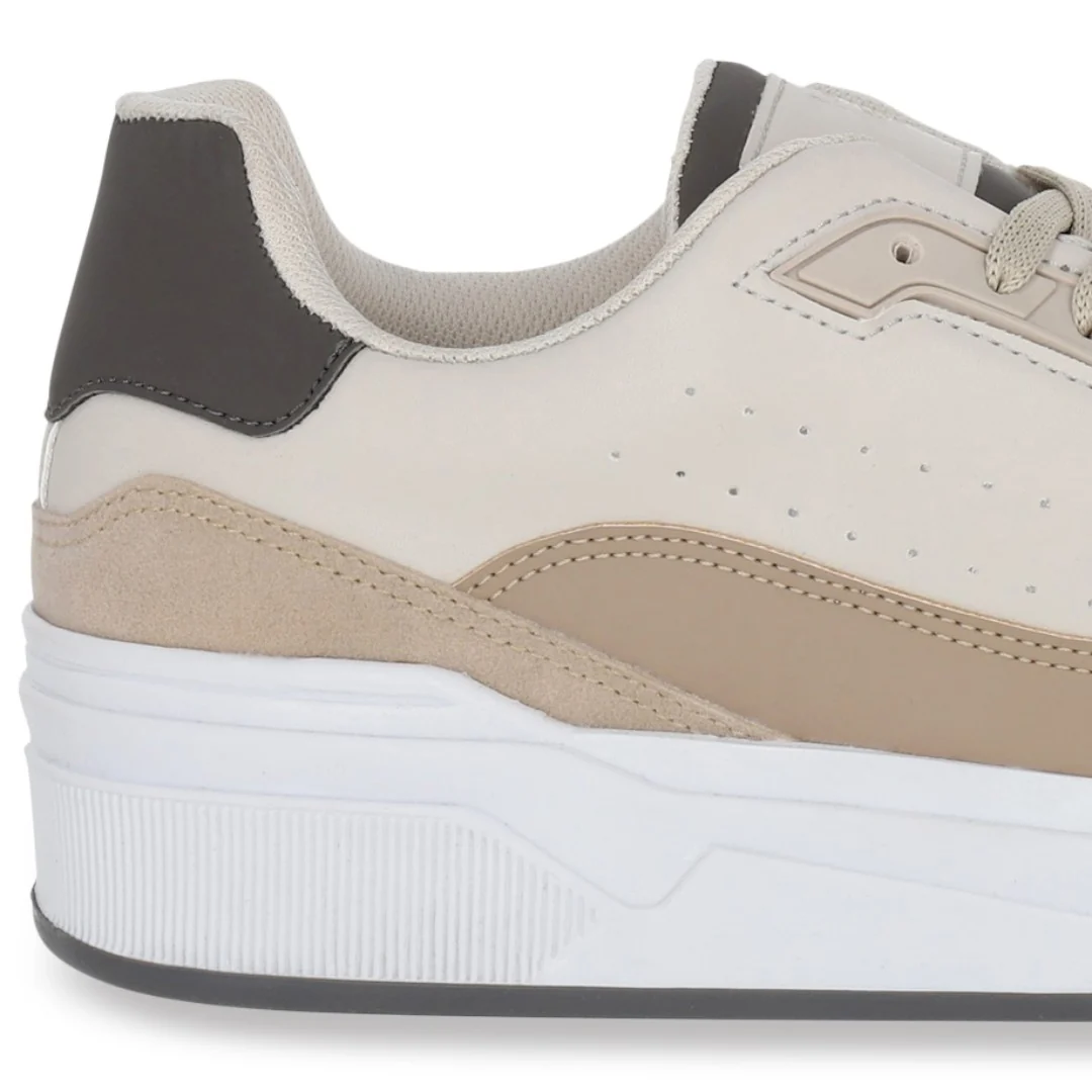 TENIS DE PISO BEIGE SINTÉTICO 52802 - Image 6