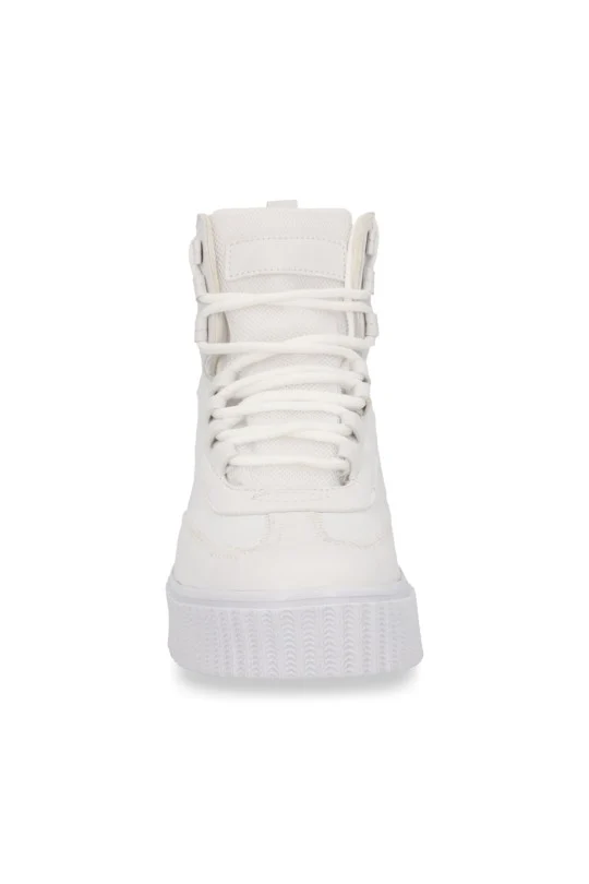 TENIS DE PISO BLANCO ABOTINADO 20764 - Image 5