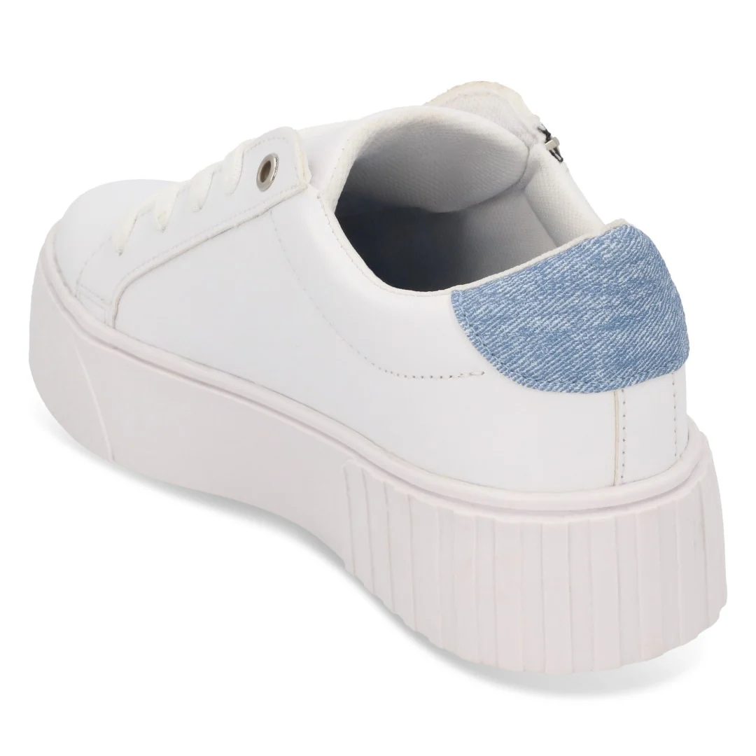 TENIS DE PISO BLANCO CON CIERRE 46783 - Image 3