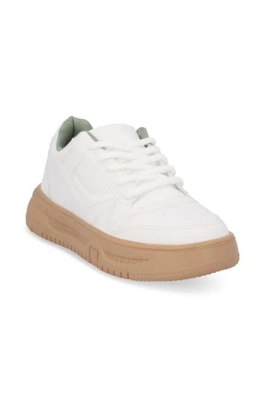 TENIS DE PISO BLANCO CON CINTAS 33821