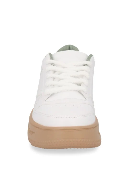 TENIS DE PISO BLANCO CON CINTAS 33821 - Image 5