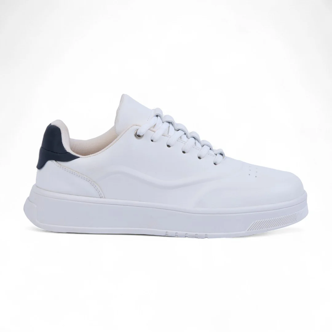 TENIS DE PISO BLANCO SINTÉTICO 59209 - Image 2