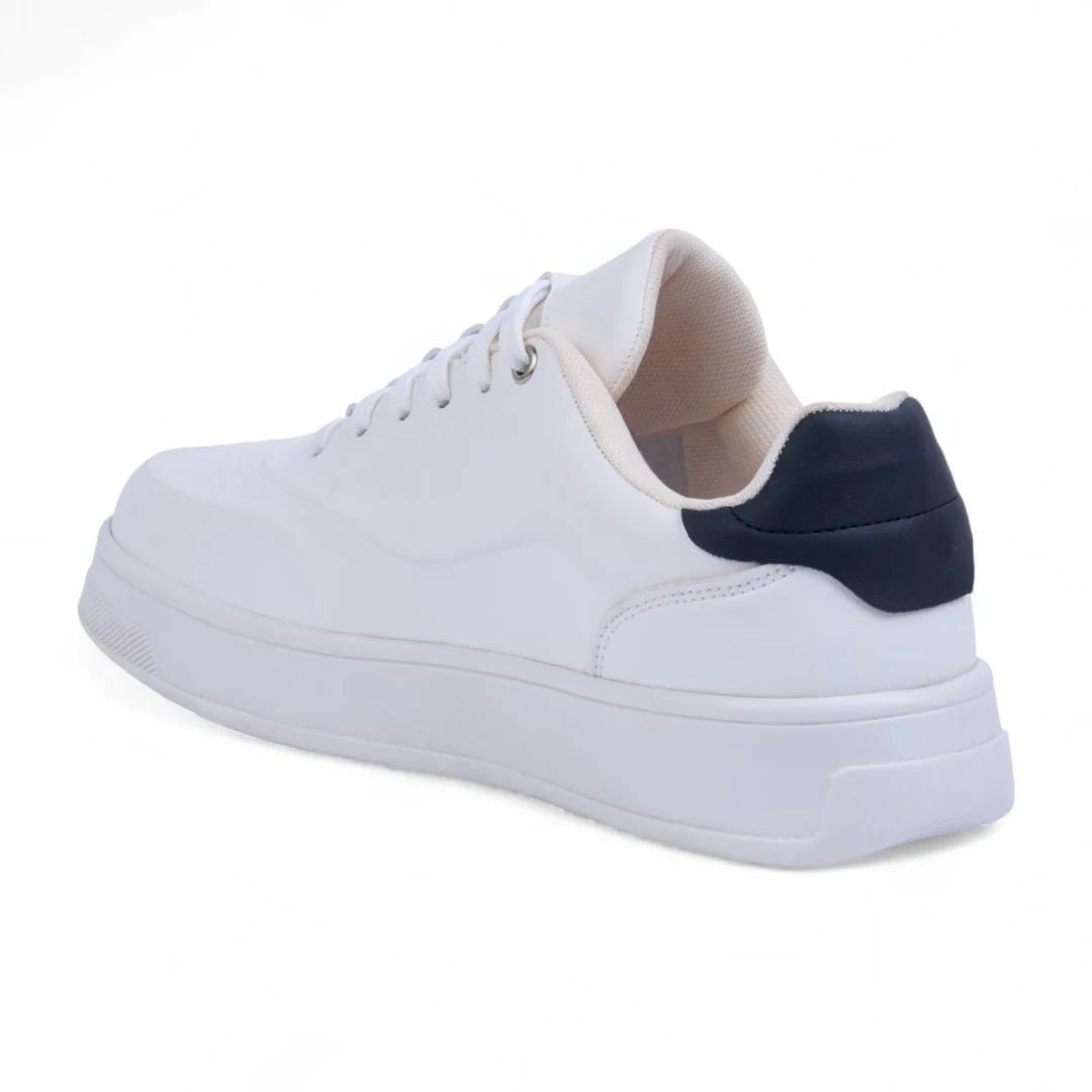 TENIS DE PISO BLANCO SINTÉTICO 59209 - Image 4