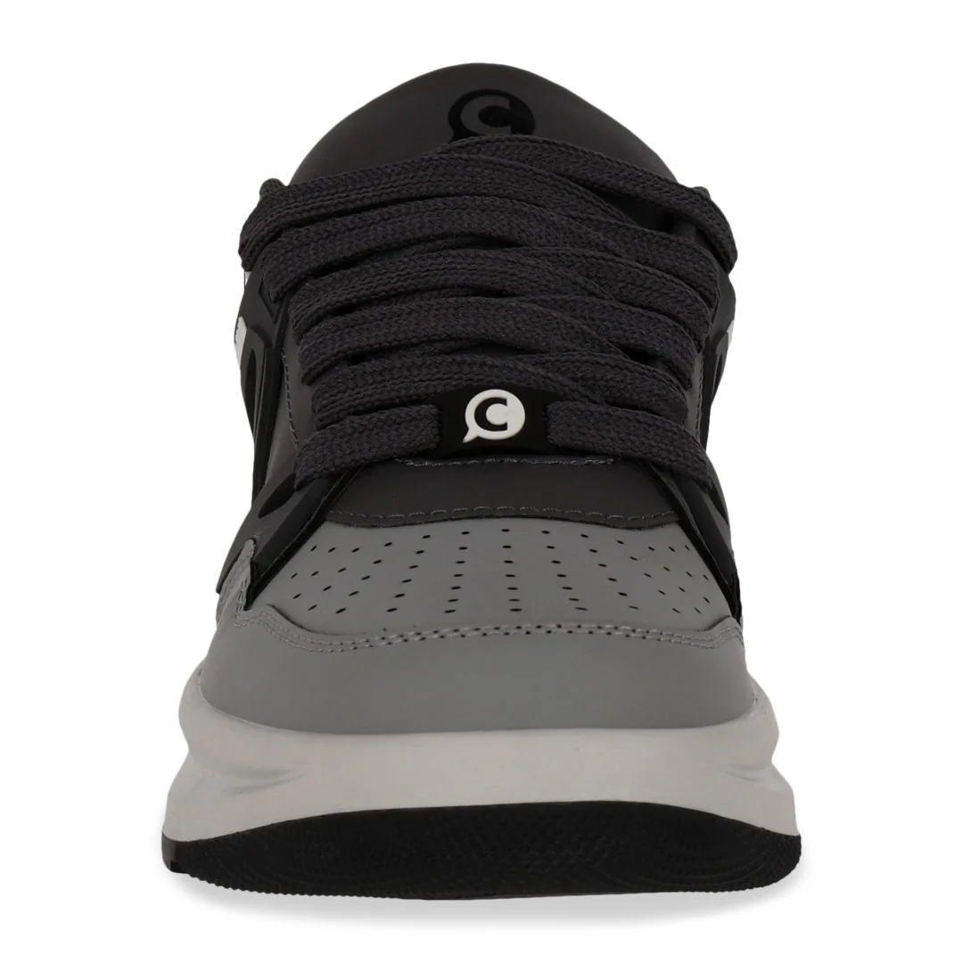 TENIS DE PISO CABALLERO GRIS SINTÉTICO 58597 - Image 3