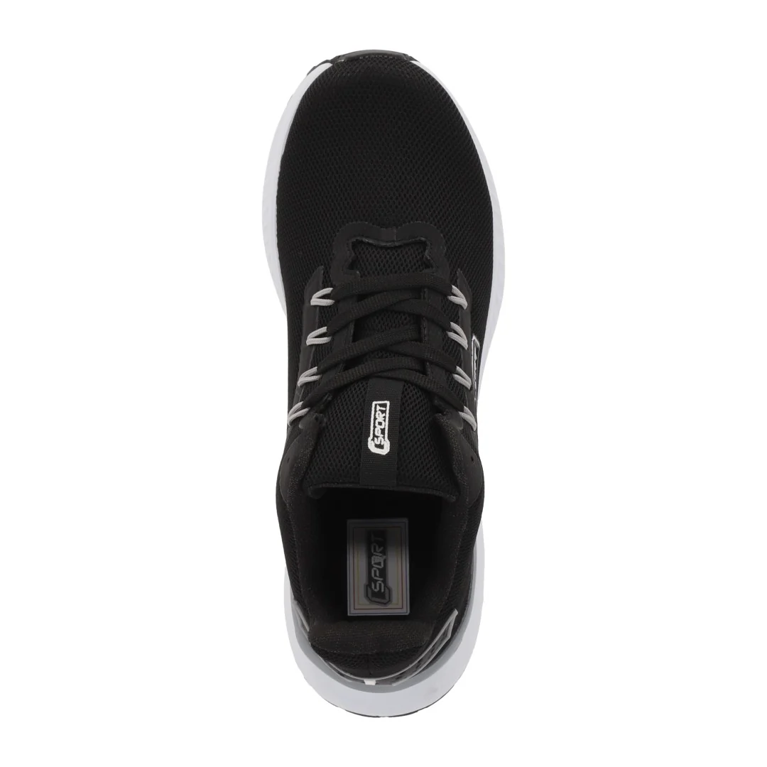TENIS DE PISO CABALLERO NEGRO TEXTIL 21017 - Image 4