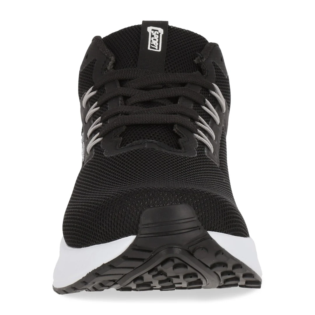 TENIS DE PISO CABALLERO NEGRO TEXTIL 21017 - Image 5