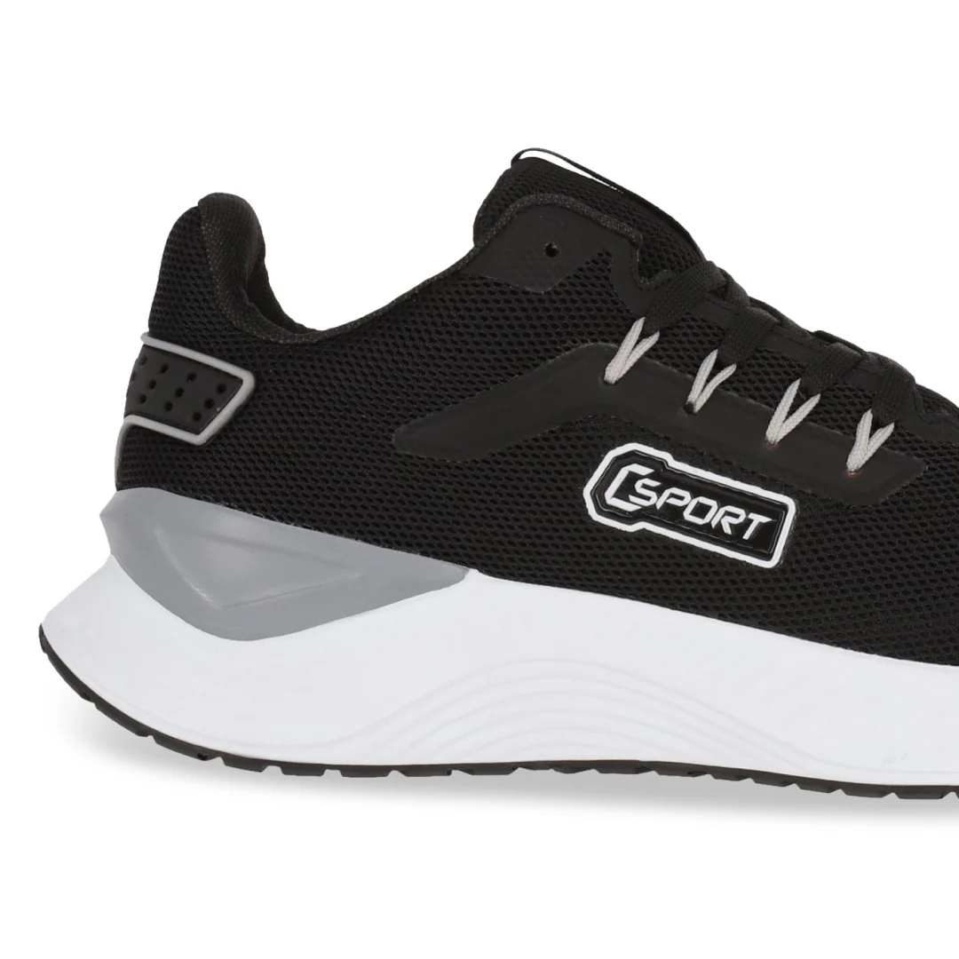 TENIS DE PISO CABALLERO NEGRO TEXTIL 21017 - Image 6