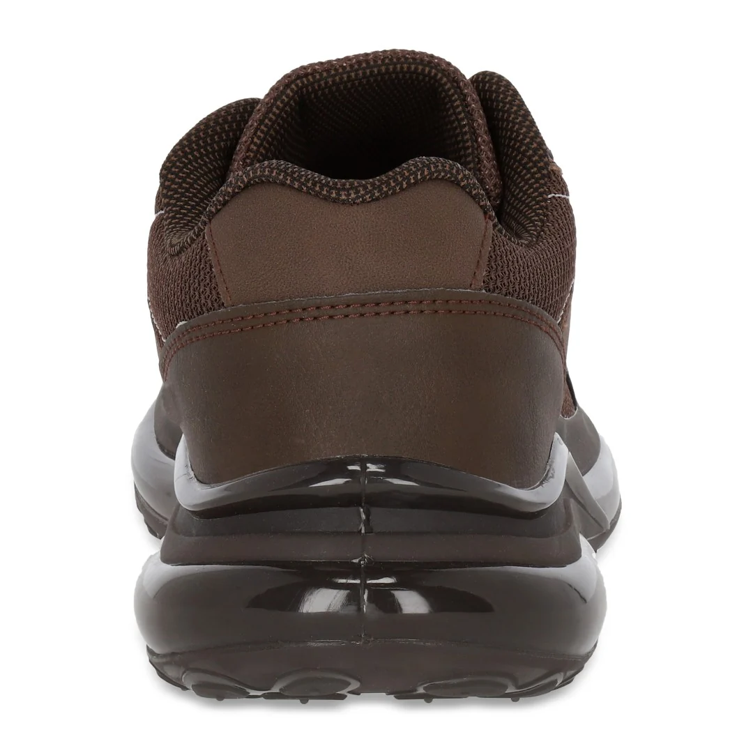 TENIS DE PISO CAFÉ TEXTIL 56579 - Image 3
