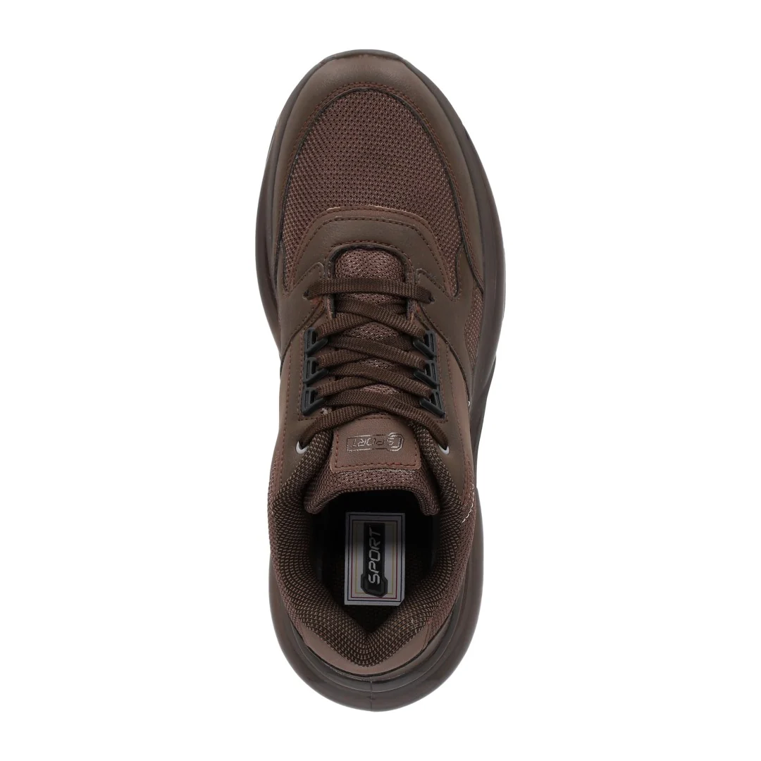 TENIS DE PISO CAFÉ TEXTIL 56579 - Image 4