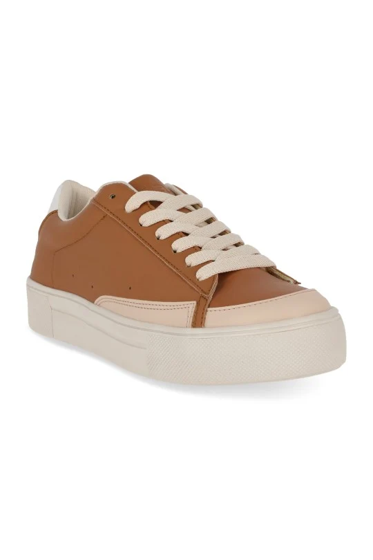 TENIS DE PISO CAFÉ  Y BLANCO CON CINTAS DÚO PACK 319 / 46772 - Image 3