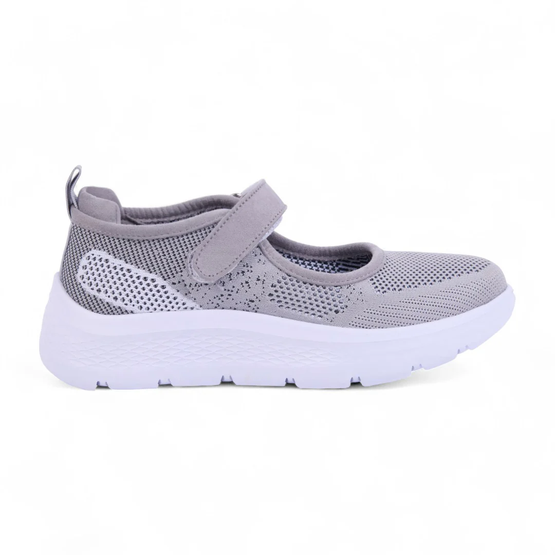 TENIS DE PISO GRIS PULSERA 03921 - Image 2
